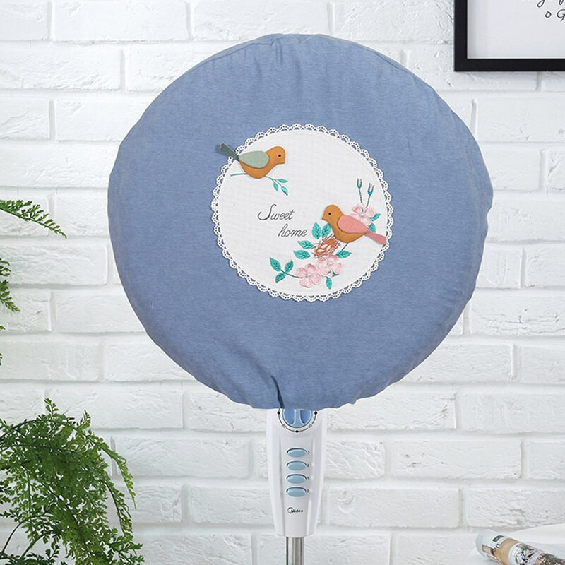 Ochranný kryt na elektrický ventilátor, kryt proti prachu, bez zápachu, odolný voči vlhkosti, kreslený vzor, menej ako 48 cm, kryt ventilátora, bytová dekorácia