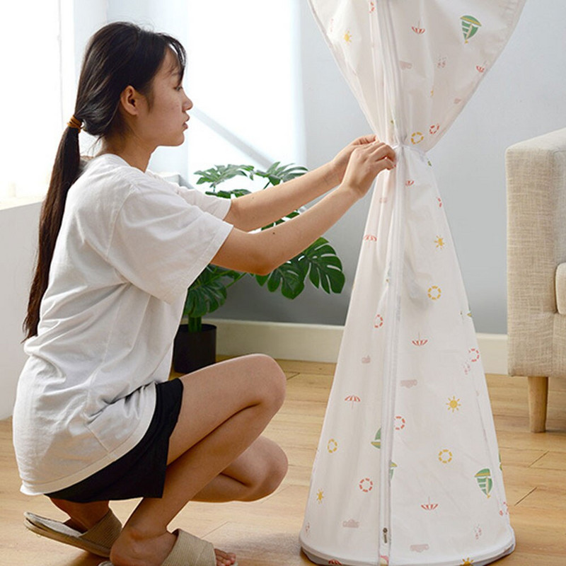 PEVA vodotesný kryt proti prachu, kryt ventilátora, stojan na ventilátor pre domácnosť, ochranný kryt ventilátora, bezpečnostný kryt pre domácu dekoráciu