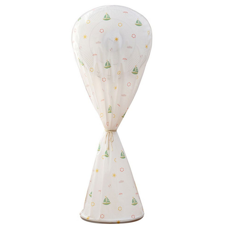 PEVA vodotesný kryt proti prachu, kryt ventilátora, stojan na ventilátor pre domácnosť, ochranný kryt ventilátora, bezpečnostný kryt pre domácu dekoráciu