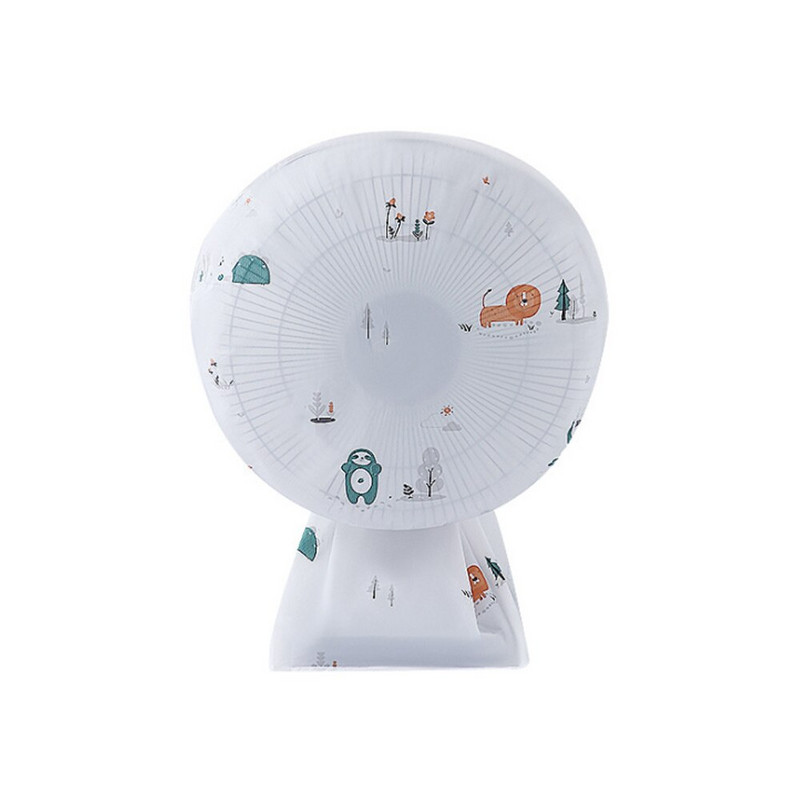 PEVA vodotesný ventilátor s plným pokrytím, kryt proti prachu, úložný vak, kryt ventilátora pre domácnosť, vertikálny ventilátor, bezpečnostný kryt ventilátora, bytová dekorácia