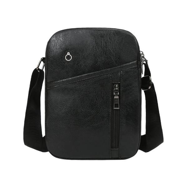 Pánska taška z eko kože so zipsom