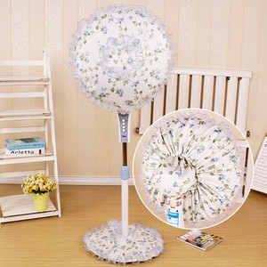 dia45cm podni stalak set navlaka za električni ventilator čipkana cvjetna navlaka otporna na prašinu za uređenje doma s električnim ventilatorom