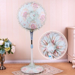 dia45cm podni stalak set navlaka za električni ventilator čipkana cvjetna navlaka otporna na prašinu za uređenje doma s električnim ventilatorom