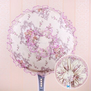 dia45cm podni stalak set navlaka za električni ventilator čipkana cvjetna navlaka otporna na prašinu za uređenje doma s električnim ventilatorom