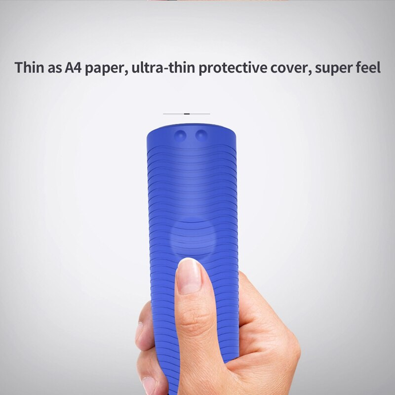 2x silikónové puzdro, ochranný kryt diaľkového ovládača pre televízor Samsung BN59 AA59, diaľkový ovládač, svietiaci zelený a modrý