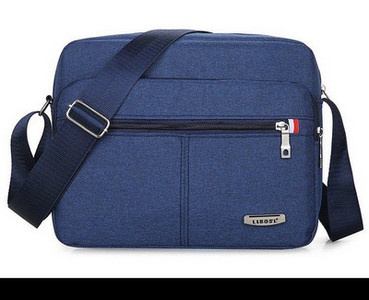 Jauna modeļa vīriešu audekla soma ar vairākiem nodalījumiem