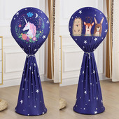 Kryt elektrického ventilátora, kryt proti prachu pre domácnosť, trojrozmerný podlahový ventilátor, ochranný kryt, okrúhly, všestranný podlahový kryt