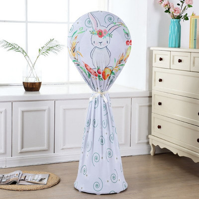 Kryt elektrického ventilátora, kryt proti prachu pre domácnosť, trojrozmerný podlahový ventilátor, ochranný kryt, okrúhly, všestranný podlahový kryt