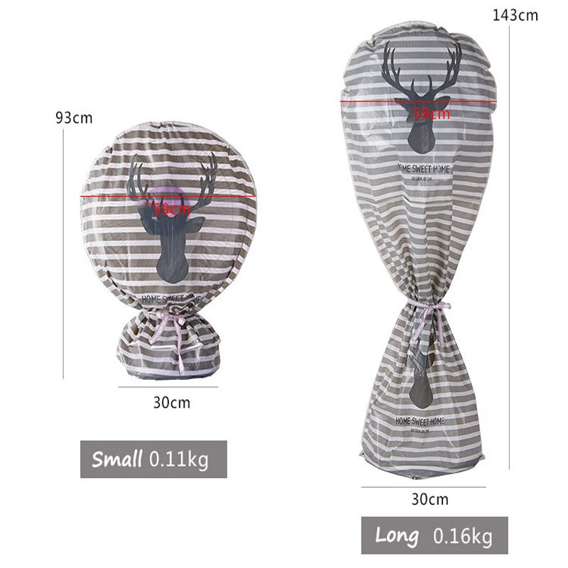 Nordijski poklopac ventilatora Vodootporan poklopac otporan na prašinu Ventilator Visokokvalitetni PEVA zaštitni poklopac Sveobuhvatni poklopac ventilatora 93x59cm /143x59cm