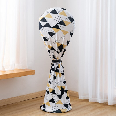 Kryt na elektrický ventilátor, okrúhly podlahový ventilátor pre domácnosť, elastický kryt, univerzálny, všestranný, kreslený kryt proti prachu