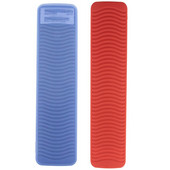 2 ks ochranný silikónový kryt s diaľkovým ovládačom pre Xiao-Mi Mi Box S a Mi Box 4 ovládač, červený a svietiaci modrý