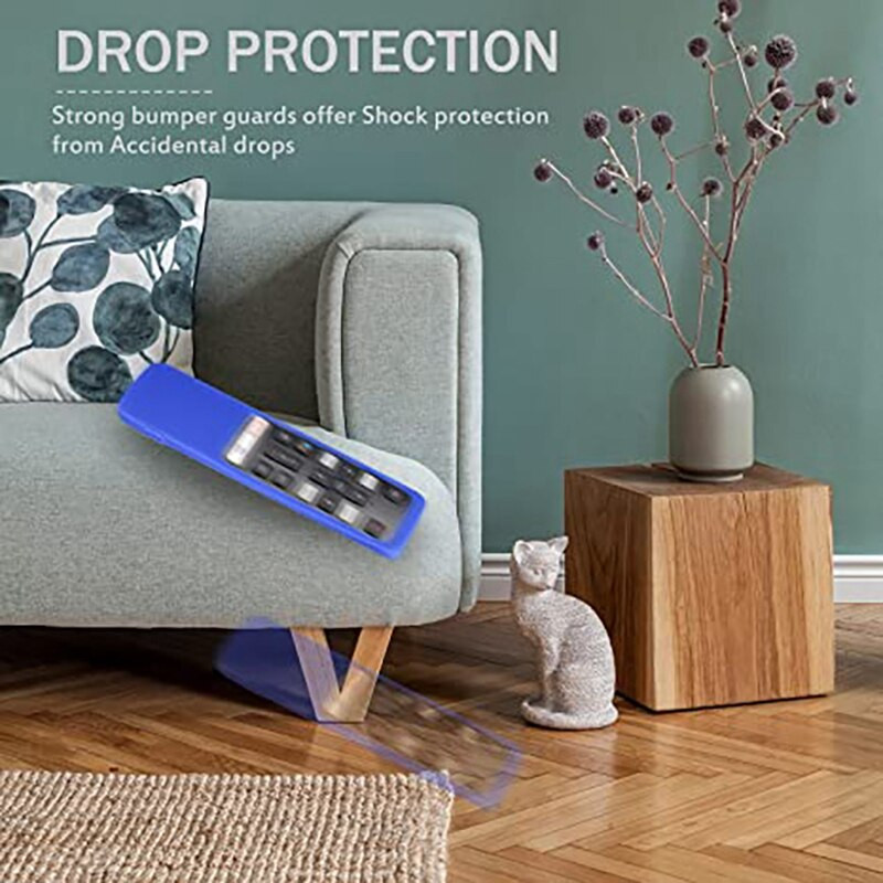 Pentru TCL RC802V 49P30FS 65P8S 55C715 Telecomanda Smart TV Husa de protectie din silicon lavabila rezistenta la socuri