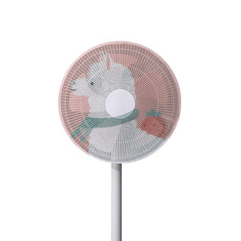 Анимационен електрически вентилатор Защитен капак Детски вентилатор против прищипване Прахозащитен капак Детски защитно мрежесто покритие против засядане