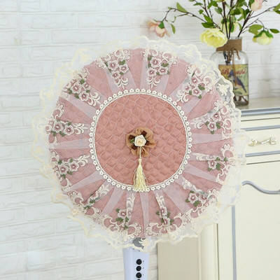 Módny európsky štýl elektrických ventilátorov, ochranné kryty proti prachu, kryt pre stojan na ventilátor