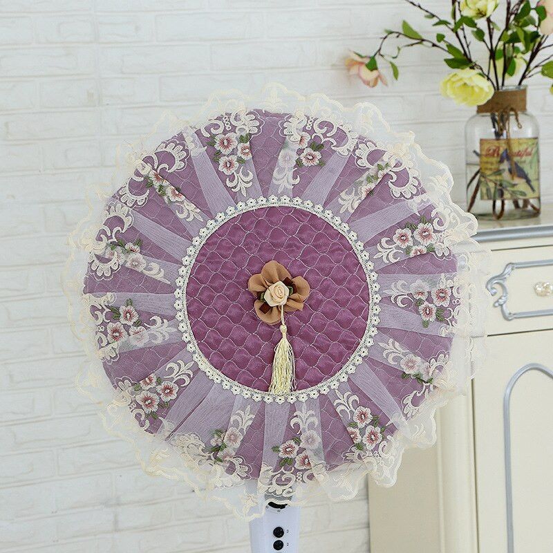 Módny európsky štýl elektrických ventilátorov, ochranné kryty proti prachu, kryt pre stojan na ventilátor