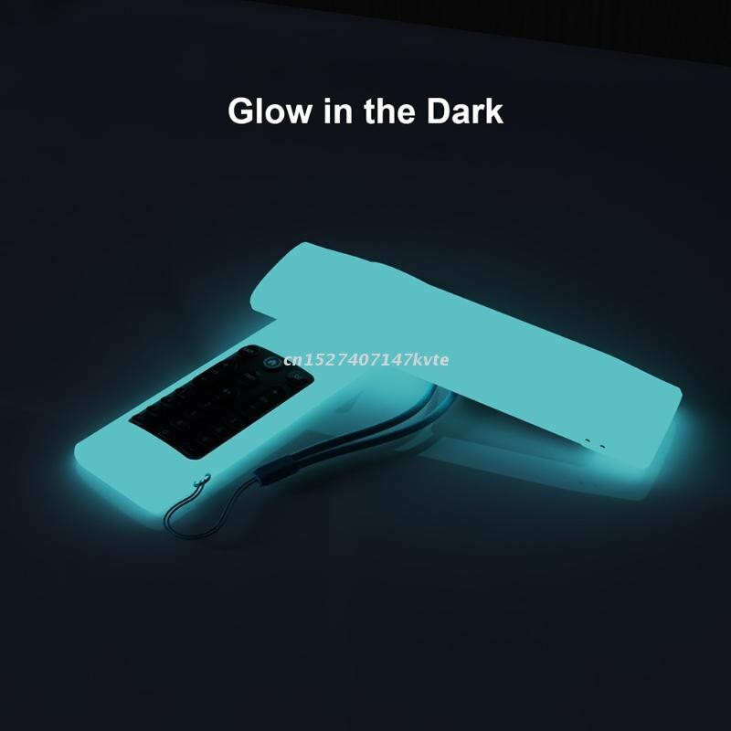 Silikónové ochranné puzdro na diaľkový ovládač odolné voči pádu kompatibilné s VIZIO-XRT140, nárazuvzdorné protišmykové mäkké puzdro