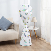 PEVA Vodotesný a prachotesný kryt na elektrický ventilátor, ochranný kryt pre domácnosť, vertikálny ventilátor