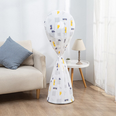 PEVA Vodotesný a prachotesný kryt na elektrický ventilátor, ochranný kryt pre domácnosť, vertikálny ventilátor