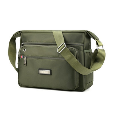 Textilná pánska taška s vonkajším vreckom