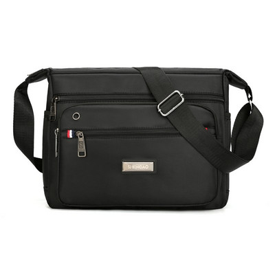 Textilná pánska taška s vonkajším vreckom