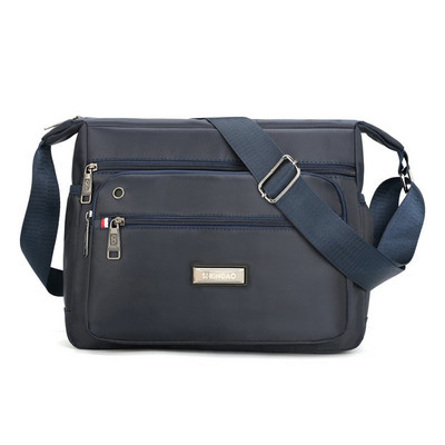 Textilná pánska taška s vonkajším vreckom