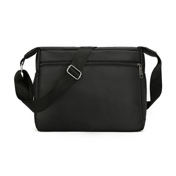 Textilná pánska taška s vonkajším vreckom