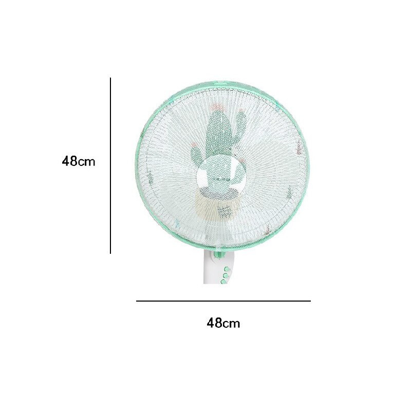 Štitnik za poklopac električnog ventilatora Crtani ispis Auti-štipajući okrugli poklopac za prašinu, poklopac otporan na vlagu za postolje, periva sigurnosna zaštita