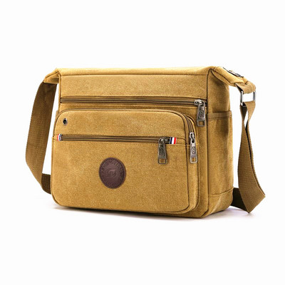 Muška platnena torba preko ramena