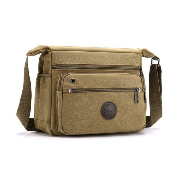 Muška platnena torba preko ramena