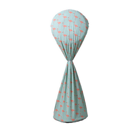 Kryt na elektrický ventilátor z bavlny a ľanu v severskej farbe, univerzálny, stojaci, vertikálny, odolný voči prachu