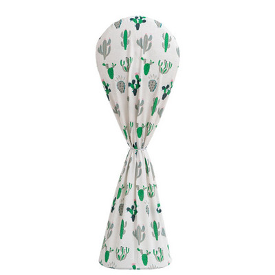 Kryt na elektrický ventilátor z bavlny a ľanu v severskej farbe, univerzálny, stojaci, vertikálny, odolný voči prachu