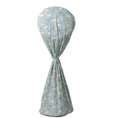 Kryt na elektrický ventilátor z bavlny a ľanu v severskej farbe, univerzálny, stojaci, vertikálny, odolný voči prachu