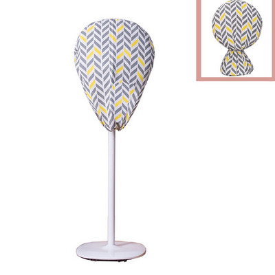 Kryt na elektrický ventilátor z bavlny a ľanu v severskej farbe, univerzálny, stojaci, vertikálny, odolný voči prachu