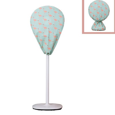 Kryt na elektrický ventilátor z bavlny a ľanu v severskej farbe, univerzálny, stojaci, vertikálny, odolný voči prachu