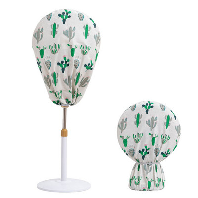 Kryt na elektrický ventilátor z bavlny a ľanu v severskej farbe, univerzálny, stojaci, vertikálny, odolný voči prachu