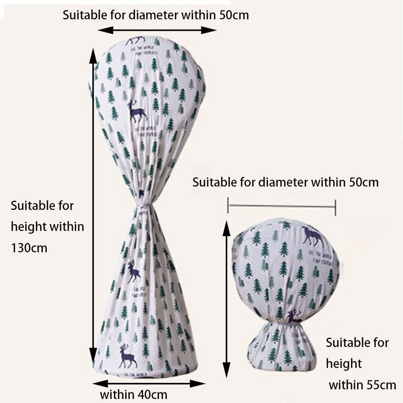Kryt na elektrický ventilátor z bavlny a ľanu v severskej farbe, univerzálny, stojaci, vertikálny, odolný voči prachu