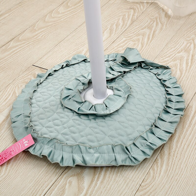 Stojan na elektrický ventilátor s priemerom 45-50 cm, sada dekoratívnych čipkovaných prachotesných krytov na elektrický ventilátor