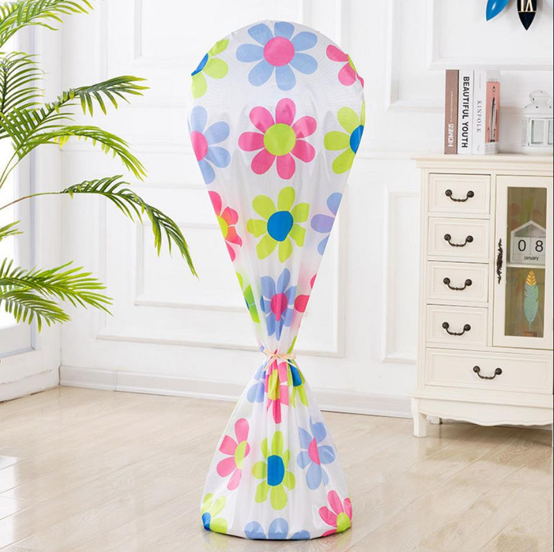 Madingi elektriniai ventiliatorių dangteliai Praktiški namų apyvokos daiktai Ventiliatoriaus apsauginis dangtelis, atsparus dulkėms, neleidžia vaikams liesti laikymo maišelio