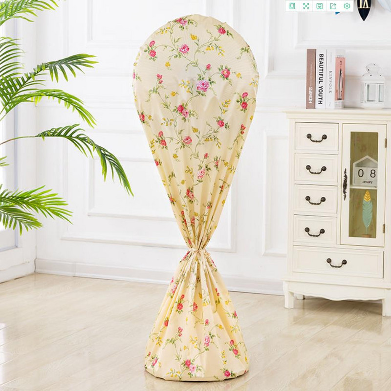 Madingi elektriniai ventiliatorių dangteliai Praktiški namų apyvokos daiktai Ventiliatoriaus apsauginis dangtelis, atsparus dulkėms, neleidžia vaikams liesti laikymo maišelio