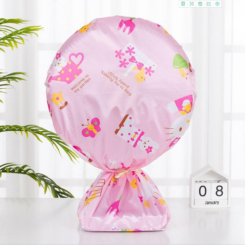 Madingi elektriniai ventiliatorių dangteliai Praktiški namų apyvokos daiktai Ventiliatoriaus apsauginis dangtelis, atsparus dulkėms, neleidžia vaikams liesti laikymo maišelio