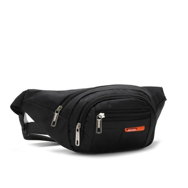 Malá textilná ľadvinka so zipsom