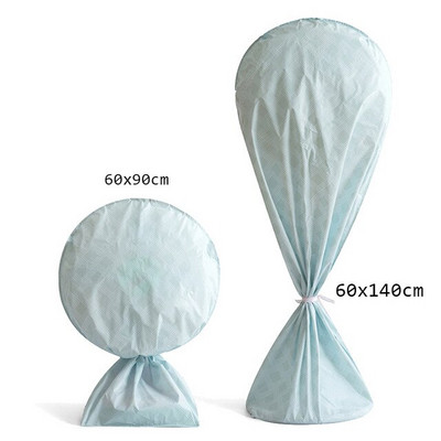 Stojanový elektrický ventilátor s krytom na zips, ochranným vreckom proti prachu pre domácnosť FC106