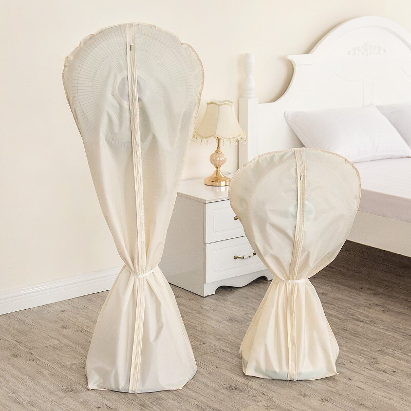 Oxfordský látkový kryt na elektrický ventilátor s okrúhlym obväzom na podlahu, vodotesný, prachotesný, ZH397