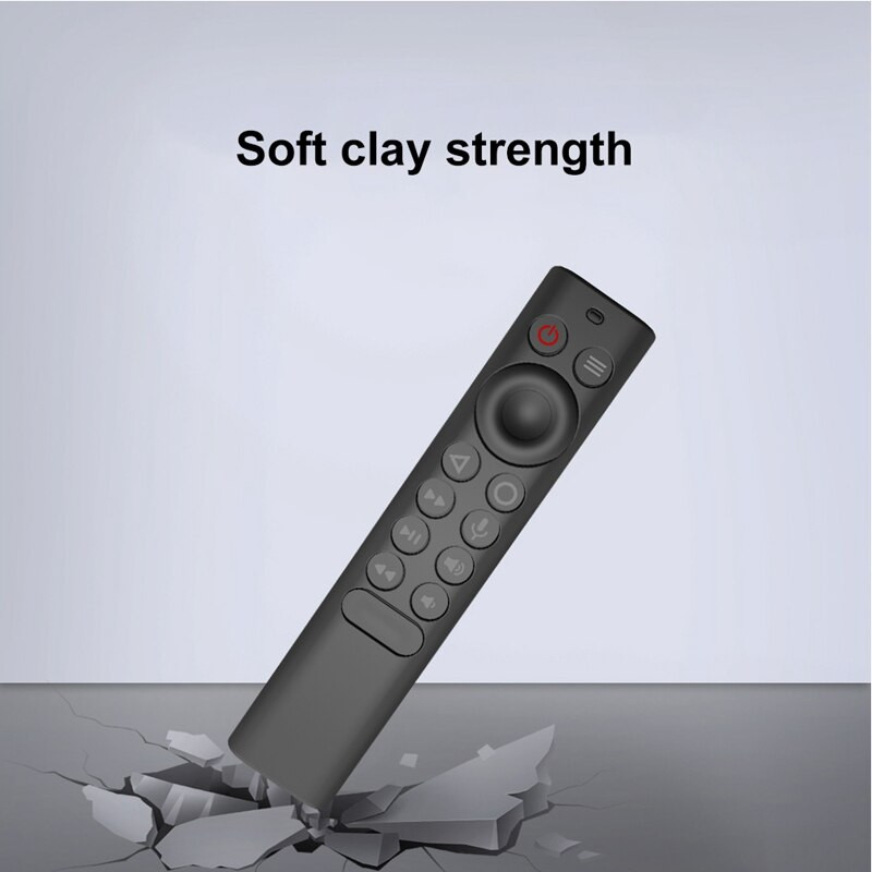 2X namų televizoriaus nuotolinio valdymo pulto dulkėms atsparus silikoninis dėklas, skirtas Nvidiashield TV Pro / 4K HDR nuotolinio valdymo pultelis, šviečiantis žaliai ir juodai