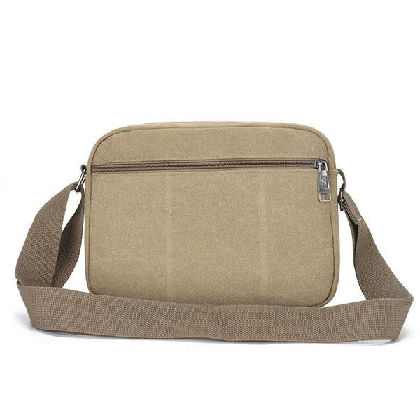 Pánska textilná taška na voľný čas s dlhou nastaviteľnou rukoväťou