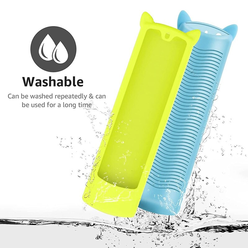 3 pakuotės nuotolinio valdymo dangteliai, skirti srautinio medijos įrenginiui, silikoninis TV Stick nuotolinio valdymo dėklas, suderinamas su „Fire TV Stick Lite“