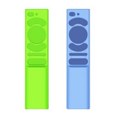 Pachet de 2 huse de protecție pentru telecomandă Samsung TV seria BN59-01357, anti-alunecare, rezistentă la șocuri, husă pentru telecomandă din silicon