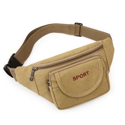 Naujo modelio tekstilinė rankinė vyrams su užrašu ir užtrauktuku