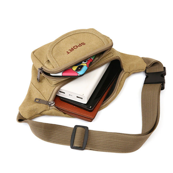 Naujo modelio tekstilinė rankinė vyrams su užrašu ir užtrauktuku