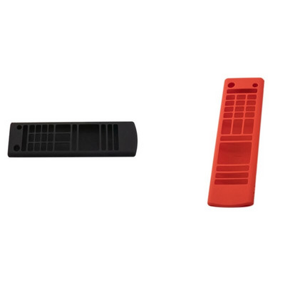 2X silikónové puzdro pre diaľkový ovládač LG Smart TV AKB75095307 AKB74915305 AKB75675304 nárazuvzdorný držiak kryt čierno-červený